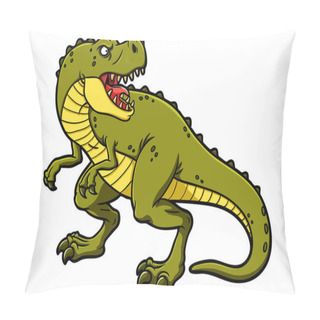 Personality  Vector Cartoon Tyrannosaurus Rex Pillow Covers