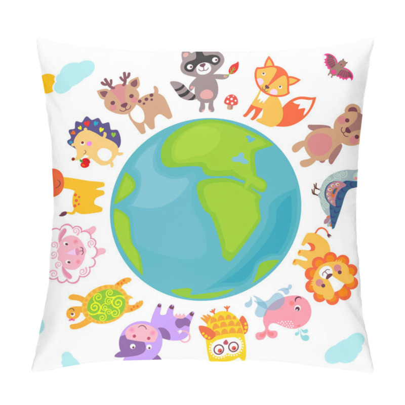 Personality  AnimalsWorld pillow covers