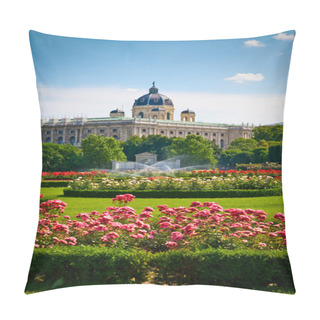Personality  Park Volksgarten In Front Of Hofburg, Vienna Pillow Covers