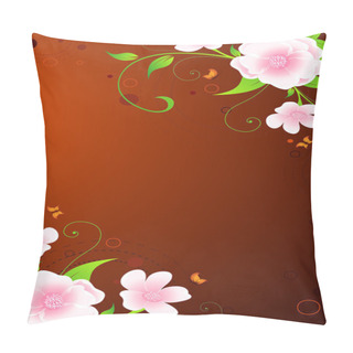 Personality  Floral Background Pillow Covers