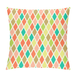 Personality  Rhombus Seamless Pattern Pillow Covers