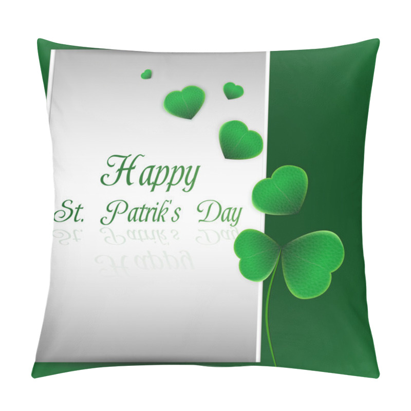 Personality  Vector illustration of St.Patrick's Day background pillow covers