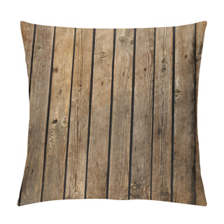 Personality  Dark Wood Board Vector Background Pillow Covers