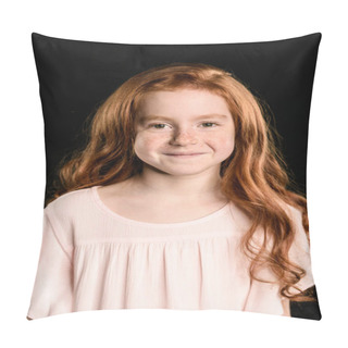 Personality  Adorable Smiling Girl  Pillow Covers