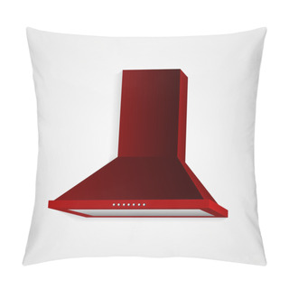 Personality  Red Cooker Hood,  Vector Illustration   Pillow Covers