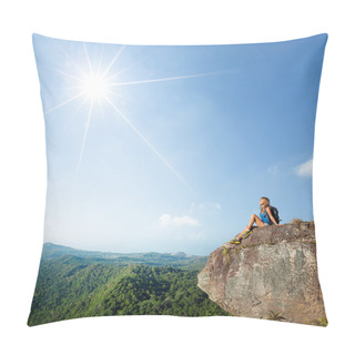 Personality  Hiker Lady Pillow Covers