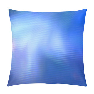 Personality  A Vertical Illustration Of Staggered Refracted Mottled Light Layers With Vortex Light Effects Pillow Covers