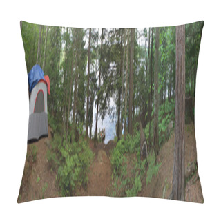 Personality  Forest Tent Camping Pillow Covers