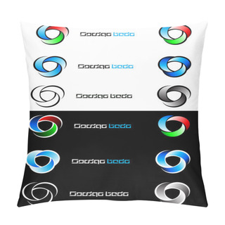 Personality  Abstract Button. Pillow Covers
