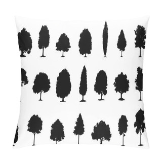 Personality  Tree Various Silhouettes Pillow Covers