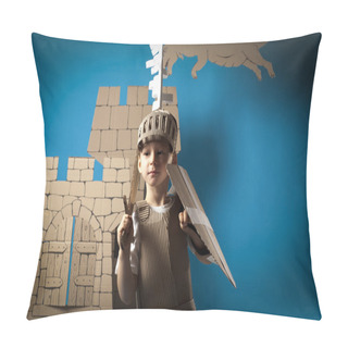 Personality  Medieval Knight Child Pillow Covers