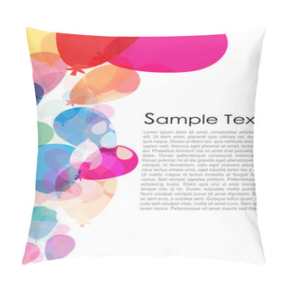 Personality  Colorful Birthday Card Pillow Covers