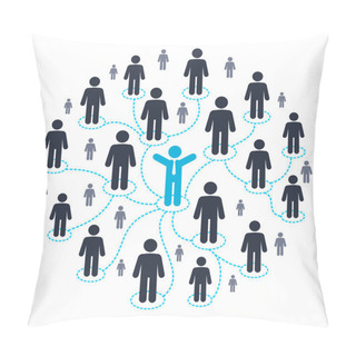Personality  Social Media Marketing Pillow Covers