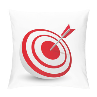 Personality  Target With Arrow In Center Pillow Covers