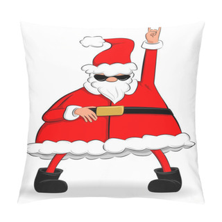 Personality  Rocking Santa Pillow Covers