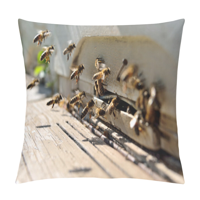 Personality  Life Of Bees. Reproduction Of Bees Pillow Covers