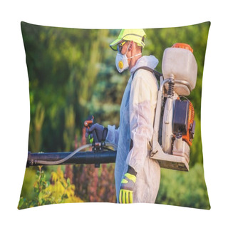 Personality  Garden Pest Control Service Pillow Covers