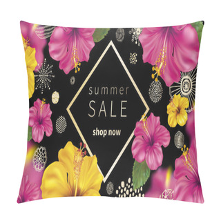 Personality  Summer Sale Background Pillow Covers