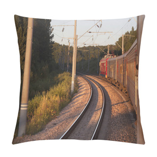 Personality  Trans-Siberian Railway Pillow Covers