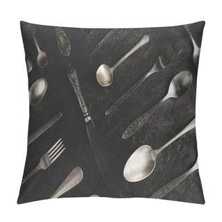 Personality  Vintage Silverware Pillow Covers