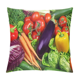 Personality  Assortment Of Fresh Vegetables Pillow Covers