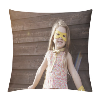 Personality  Superhero Baby Girl Outdoors Pillow Covers