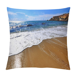 Personality  Golden Beach Pillow Covers