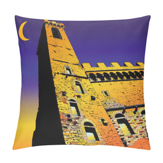 Personality Palazzo Vecchio In Florence - Italy Pillow Covers