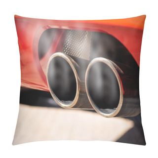 Personality  Smoky Exhaust Pipe Pillow Covers