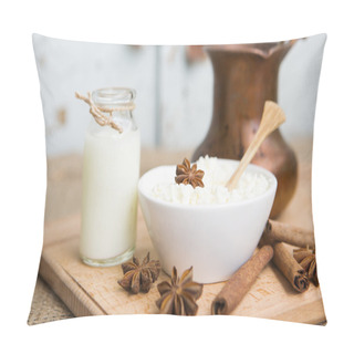 Personality  Milk And Coffee Pillow Covers