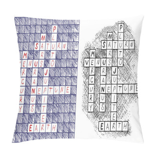 Personality  Crosswords Pillow Covers