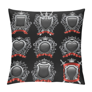 Personality  Coat Of Arms Set Pillow Covers