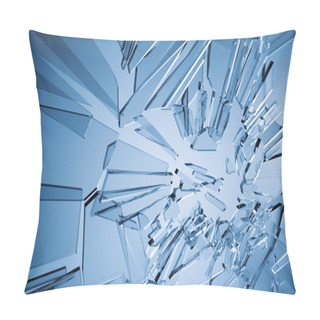 Personality  Broken Glass Background Pillow Covers
