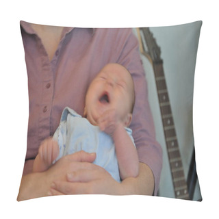Personality  Portrait Of Happy Little Child. Childrens Day. Mothers Day. Child Care And Family. Love. New Life And Baby Birth. Good Parenting. Sweet Little Baby. How Does This Thing Turns On. Pillow Covers