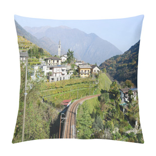 Personality  The Rural Village Of Intragna  Pillow Covers