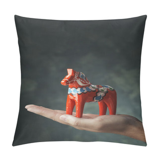 Personality  Dalecarlian Horse Pillow Covers