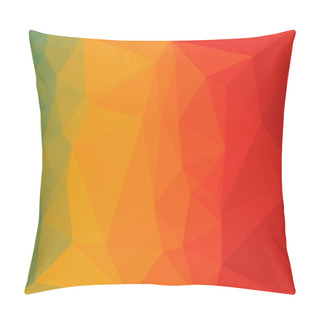 Personality  Abstract Background With Red And Orange Gradient Pillow Covers