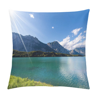 Personality  Lago Di Cavedine (Cavedine Lake) Small Alpine Lake In Trentino Alto Adige, Italy, Europe Pillow Covers
