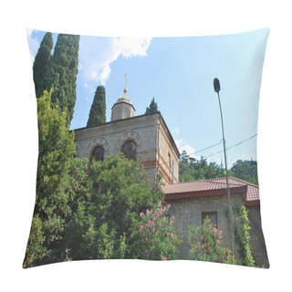 Personality  Ukraine - Crimea - Yalta - Nikitsky Botanical Garden Pillow Covers