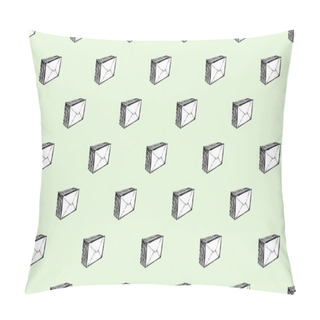 Personality Colored Background With Different Accessories Pillow Covers