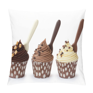 Personality  Chocolate Cupcakes Pillow Covers