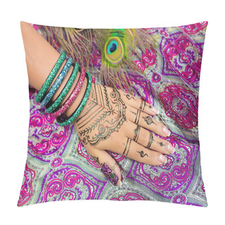 Personality  Beauty Hand Woman Pillow Covers