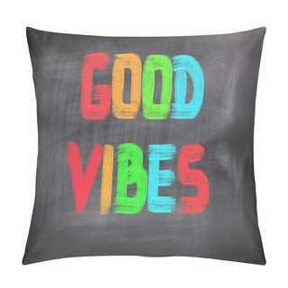 Personality Good Vibes Concept Pillow Covers