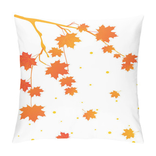 Personality  Autumn Tree Branch, Illustration Pillow Covers