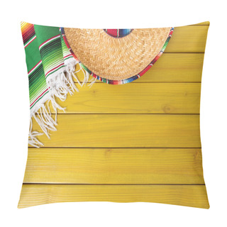 Personality  Mexican Background With Copyspace Pillow Covers