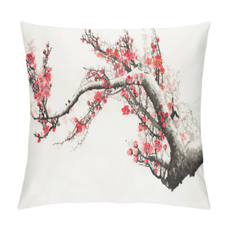 Personality  Plum Blossom Branch Pillow Covers