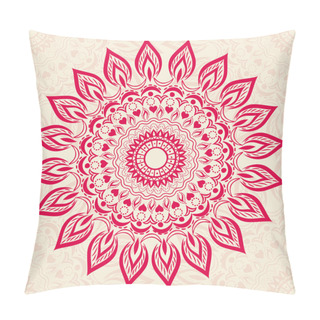 Personality  Ornamental Round Pattern Pillow Covers