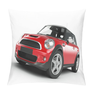 Personality  Red Small Car Pillow Covers