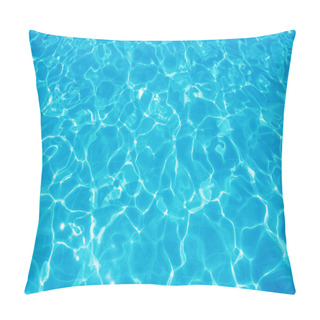 Personality  Blue Ripped Water In Swimming Pool Pillow Covers