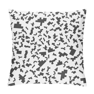 Personality  Seamless Pixel Art Elements Of Design Pillow Covers